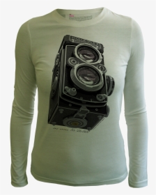 Rolleiflex Above Women Sage - Long-sleeved T-shirt, HD Png Download, Transparent PNG