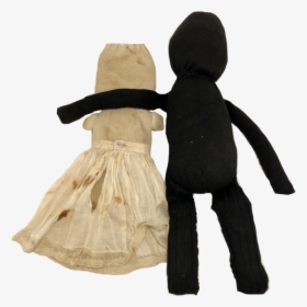Pr 1900 Folk Art Antique Make Do Sock Dolls - Stuffed Toy, HD Png Download, Transparent PNG