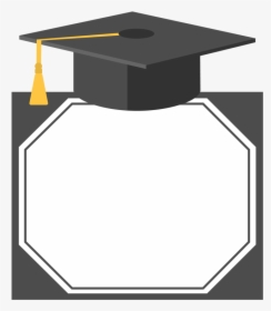 Transparent Cap And Diploma Png - Border Graduation Clipart, Png Download, Transparent PNG