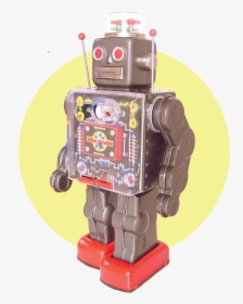 Transparent Vintage Doll Png - Robot, Png Download, Transparent PNG