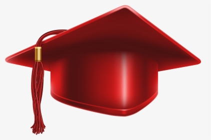 Red Graduation Cap Png, Transparent Png, Transparent PNG
