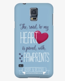Samsung Galaxy S5 Paved With Pawprints Phone Case With - Samsung Galaxy S5 Phone Cases For Girls, HD Png Download, Transparent PNG