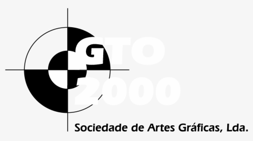 Gto 2000, Lda Logo Black And White - Graphic Design, HD Png Download, Transparent PNG
