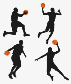 Silhouette At Getdrawings Com - Free Printable Basketball Awards Certificates, HD Png Download, Transparent PNG