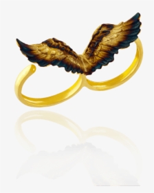 Double Wing Ring With Ember Detail - Illustration, HD Png Download, Transparent PNG