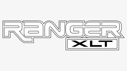 Ranger Xlt Logo Black And White - Ford Ranger, HD Png Download, Transparent PNG