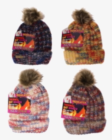 Winter Hats Ladies Polar Extreme Feather Top Crochet - Beanie, HD Png Download, Transparent PNG