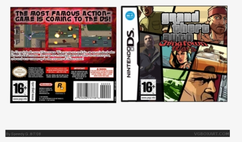 Grand Theft Auto - Gta Grand Theft Auto Chinatown Wars Ds, HD Png Download, Transparent PNG