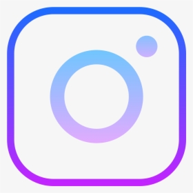 Computer Icons Instagram Photography - Instagram Logo Blue And Purple, HD Png Download, Transparent PNG