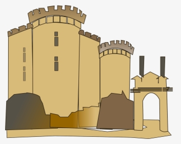 Castle Clip Cartoon - Storming Of The Bastille Clipart, HD Png Download, Transparent PNG