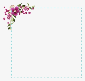 #mq #frame #frames #turquoise #border #borders - Floral Design, HD Png Download, Transparent PNG