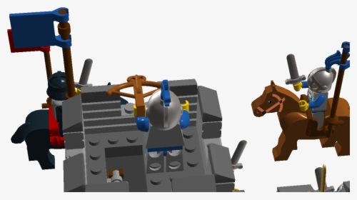 Connectable Castle Wall - Lego, HD Png Download, Transparent PNG