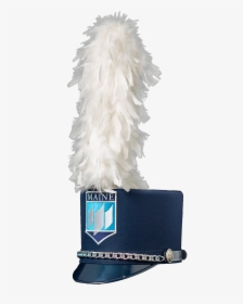 Marching Band Hat - Marching Band Hat Feather, HD Png Download, Transparent PNG