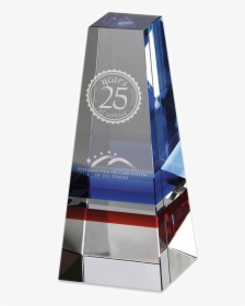 Infinity Crystal Award With Sample Etching - Trophy, HD Png Download, Transparent PNG