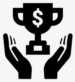 Trophy Rubber Stamp   Class Lazyload Lazyload Mirage - Non Profit Hand Icon, HD Png Download, Transparent PNG