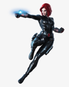 Black Widow - Marvel Ultimate Alliance 3 Black Widow, HD Png Download, Transparent PNG