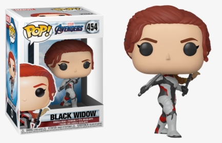 Black Widow In Team Suit Pop Vinyl Figure - Funko Pop De Avengers Endgame, HD Png Download, Transparent PNG