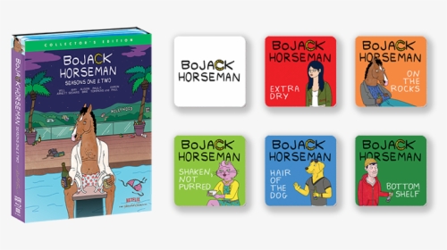 Bojack Horseman Dvd Box Set, HD Png Download, Transparent PNG