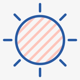 Sunny Weather Icon Cute, HD Png Download, Transparent PNG