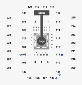James Brown Arena Seating Chart, HD Png Download, Transparent PNG