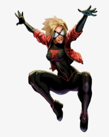 Jessica Drew As Ultimate Black Widow - Marvel Black Widow Spider, HD Png Download, Transparent PNG