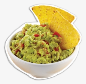 Guacamole And Chips White Background, HD Png Download, Transparent PNG