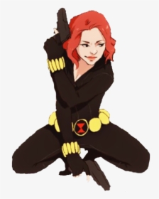 Fight Like A Girl Black Widow, HD Png Download, Transparent PNG