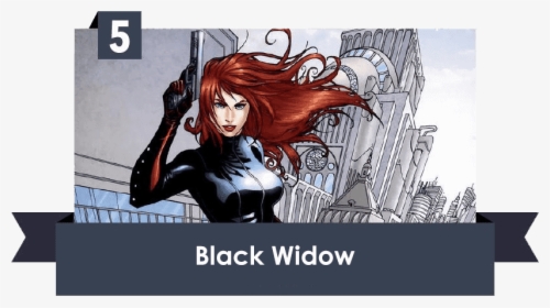 Black Widow Is From Marvel Comics - Black Widow, HD Png Download, Transparent PNG