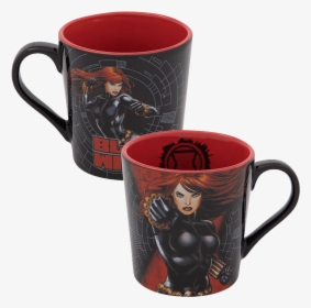 Marvel Black Widow Ceramic Mug - Coffee Cup, HD Png Download, Transparent PNG