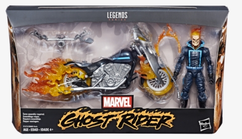 Marvel Legends Ghost Rider With Bike, HD Png Download, Transparent PNG