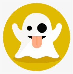 Ghost Emoji Art, HD Png Download, Transparent PNG