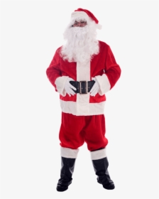 Santa Claus Costume - Santa Claus Dress Png, Transparent Png, Transparent PNG