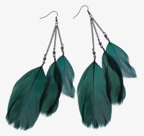 Feather Earrings Png Image - Feather Earrings Png, Transparent Png, Transparent PNG