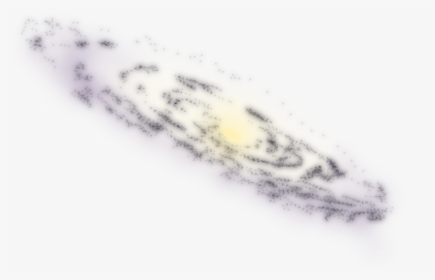 Andromeda Galaxy - Sketch, HD Png Download, Transparent PNG
