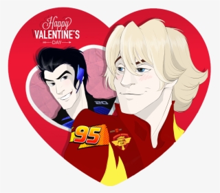 Cars Valentines Day - Cartoon, HD Png Download, Transparent PNG