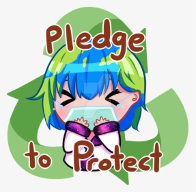 Transparent Yes Clipart - Earth Chan Save The Ocean, HD Png Download, Transparent PNG