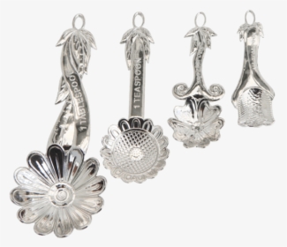 Measuring Spoons Set Floral Fancy - Locket, HD Png Download, Transparent PNG