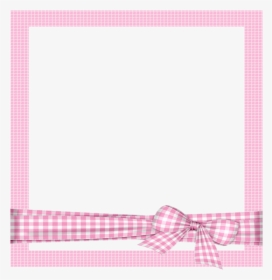 #mq #pink #bow #frame #frames #border #borders - Pink Frame Cartoon Png, Transparent Png, Transparent PNG