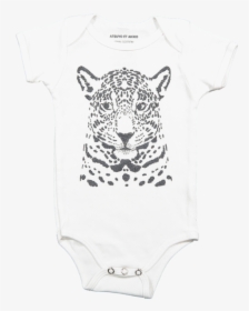 A-onesie Short Sleeve - Snow Leopard, HD Png Download, Transparent PNG