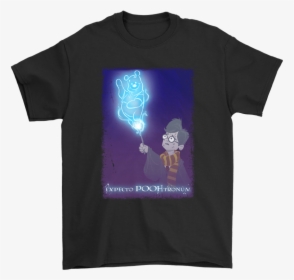 Expecto Poohtronum Patronus Pooh Bear Harry Potter - Rick And Morty Adidas, HD Png Download, Transparent PNG