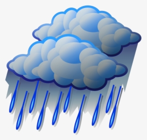 #ftestickers #clipart #cloud #rain #raindrops - Heavy Rain Clipart, HD Png Download, Transparent PNG