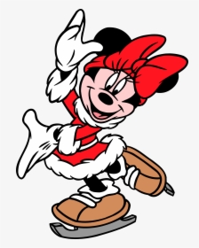 Minnie Mouse Christmas Drawing, HD Png Download, Transparent PNG