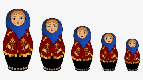 Russian Doll Png , Transparent Cartoons - Russian Nesting Dolls Png, Png Download, Transparent PNG