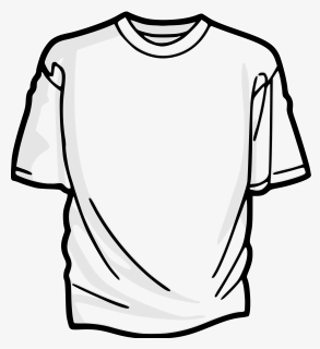 Jersey Drawing At Getdrawings - Clothes Clipart Black And White, HD Png Download, Transparent PNG