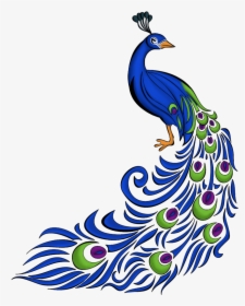 Peacock Clipart Two - Border Design For Assignment, HD Png Download ,  Transparent Png Image - PNGitem