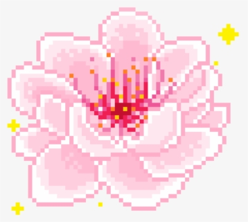 Thumb Image - Flower Pixel Art Gif, HD Png Download, Transparent PNG