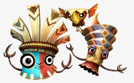 The Gallery For Gt Xylophone Tiki Trump Hair Wind Trump - Tiki Tak Tribe, HD Png Download, Transparent PNG