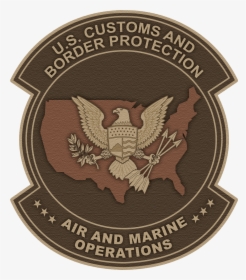 Cbp Air And Marine Operations Emblem - Cbp Air And Marine Patch, HD Png Download, Transparent PNG
