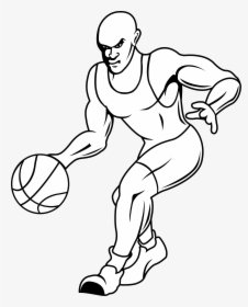 Drawing Basketball Net - Drawing Of Basketball, HD Png Download, Transparent PNG