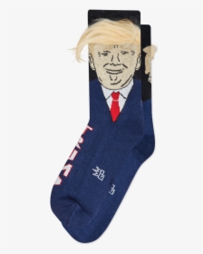 Trump Hair Dress Crew Socks - Governor Of Louisiana Trump Socks, HD Png Download, Transparent PNG